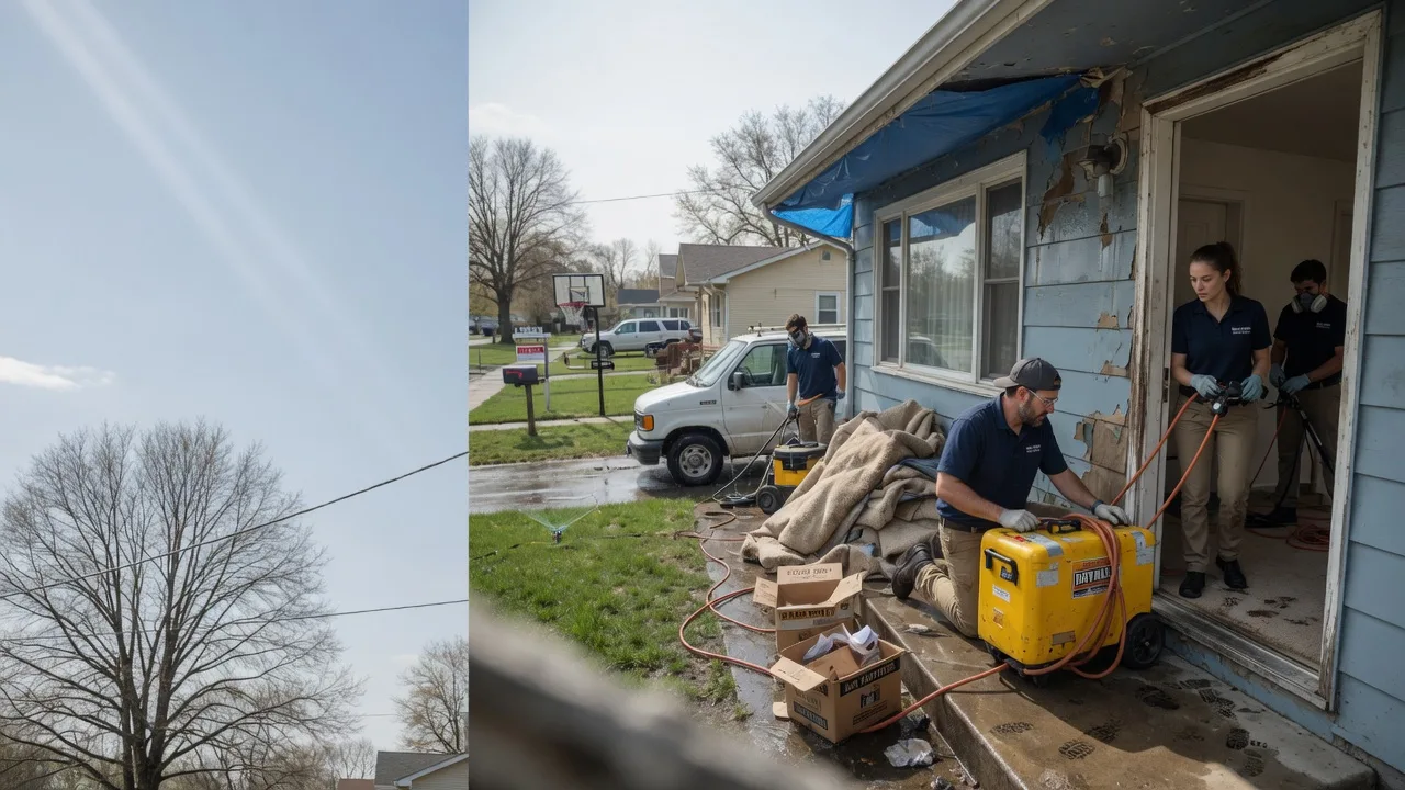 Basement Flood Cleanup in Grulla, TX near me
